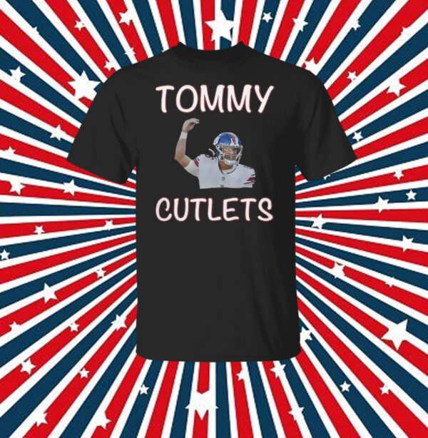 Official NY Giants Tommy DeVito Cutlets Womens TShirt