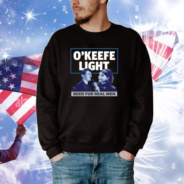 O'keefe Light Beer For Real Men Tee Shirt