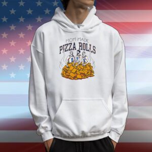 Oklahomashirtcompany Mom Made Pizza Rolls Tee Shirts