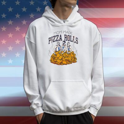 Oklahomashirtcompany Mom Made Pizza Rolls Tee Shirts