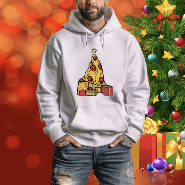 Pizza Christmas Tree Sweater