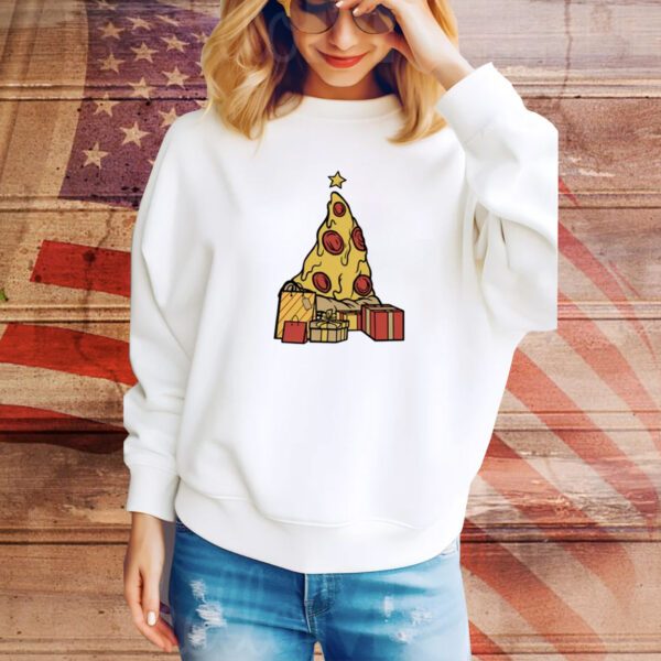 Pizza Christmas Tree SweatShirt