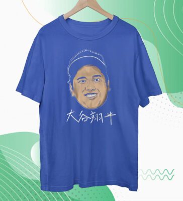 Shohei Ohtani: Kanji Head SweatShirts