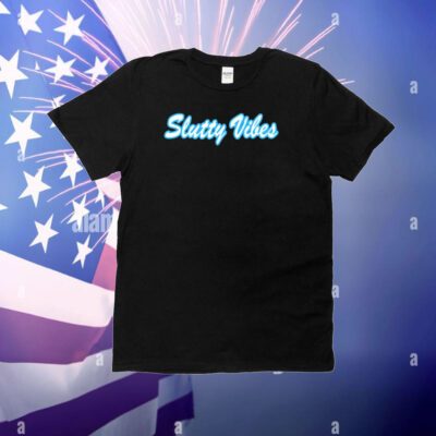Slutty Vibes Blue T-Shirt