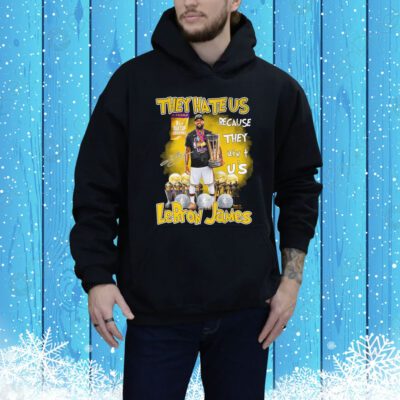 They Hate Us Because They Ain’t Us Lebron James 1st NBA Cup Champions 2023 Sweater
