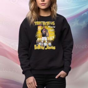 They Hate Us Because They Ain’t Us Lebron James 1st NBA Cup Champions 2023 SweatShirt