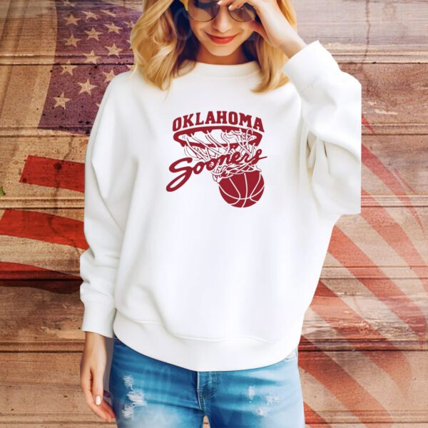 Throwback Oklahoma Sooners Basketball SweatShirt