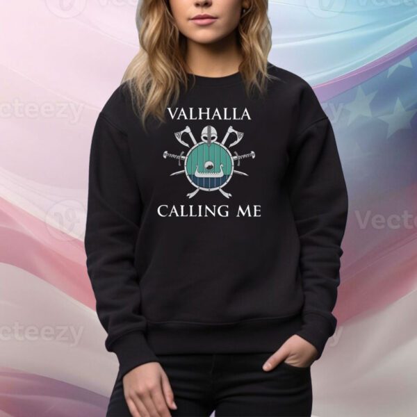 Valhalla Calling Me Mos Double Sided SweatShirt