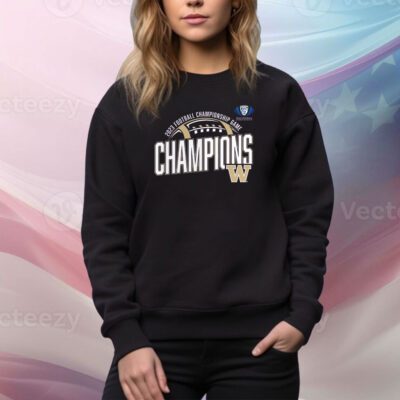 Washington Huskies 2023 Pac-12 Football Conference Champions SweatShirt