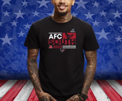 Texans 2023 AFC South Division Champions Playoff T-Shirt