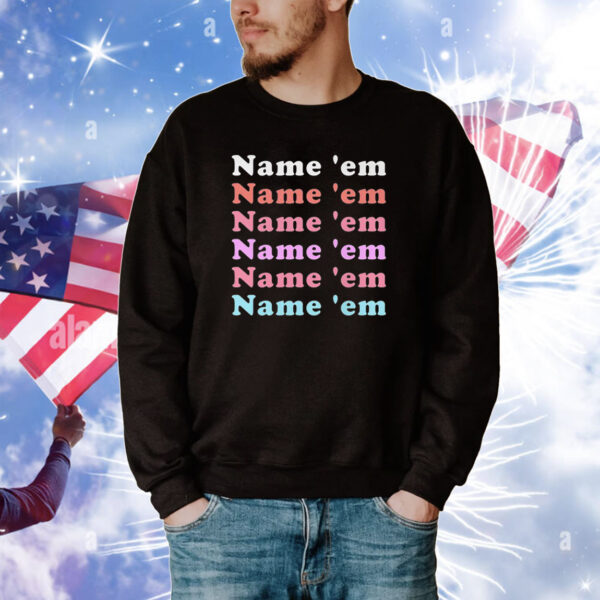 Chris Colfer Name ’Em Name ’Em Tee Shirts