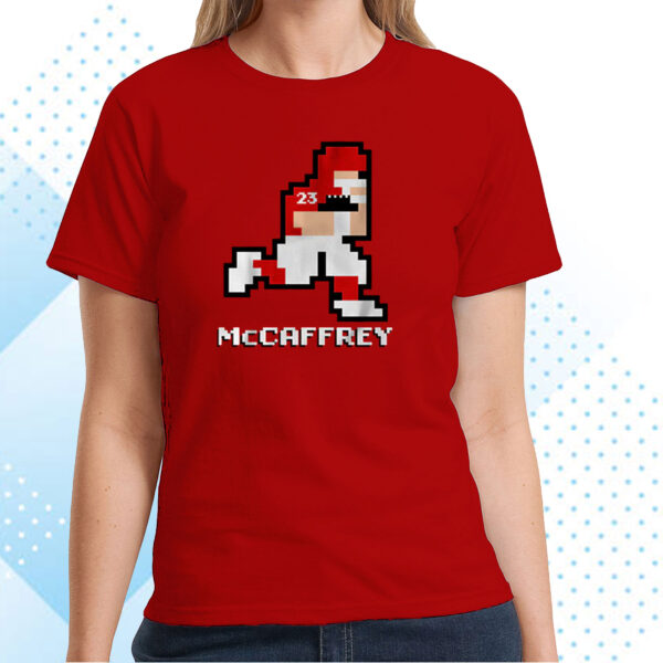 Christian McCaffrey: 8-Bit Tee Shirt