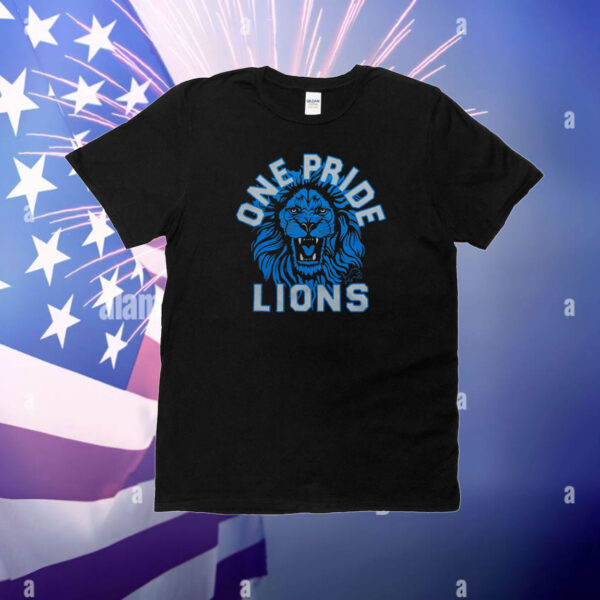 Detroit Lions One Pride T-Shirt