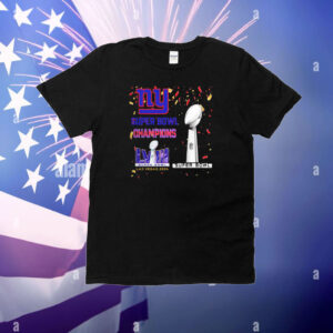 Giants Super Bowl Champions LVIII Las Vegas 2024 T-Shirt