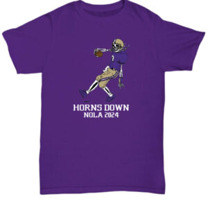 Horns Down Nola 2024 Tee Shirts