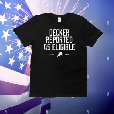 Instnt Classics Decker Reported As Eligible T-Shirt