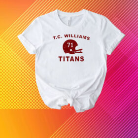 Jj Watt Wearing T.C. Williams Titans T-Shirt