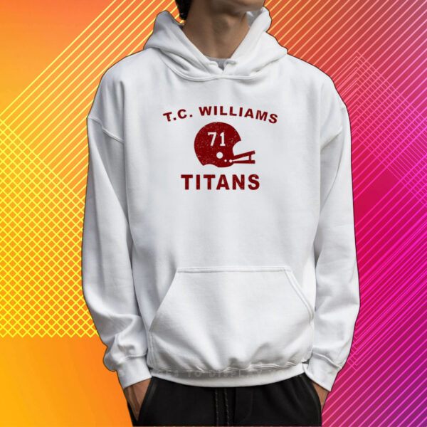 Jj Watt Wearing T.C. Williams Titans T-Shirts