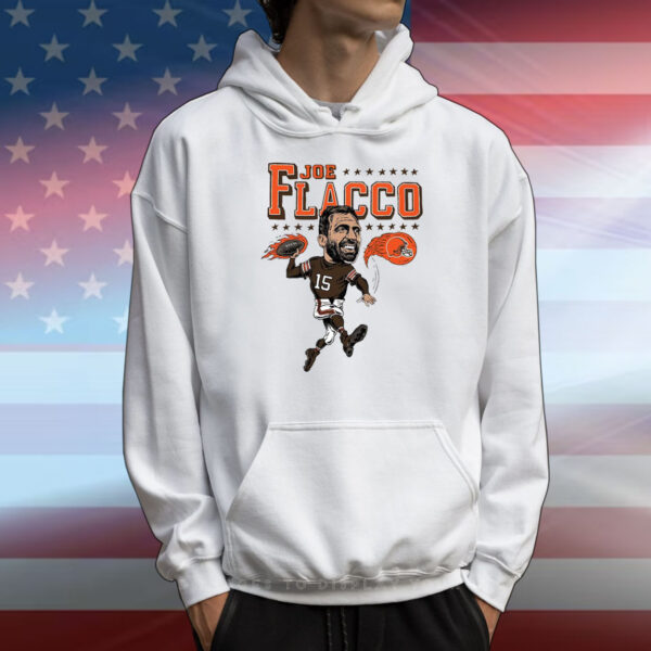 Joe Flacco Cleveland Browns Homage Caricature Player T-Shirts