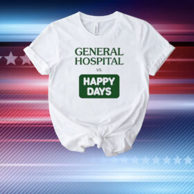 John Stamos General Hospital Vs Happy Days T-Shirt
