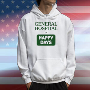John Stamos General Hospital Vs Happy Days T-Shirts
