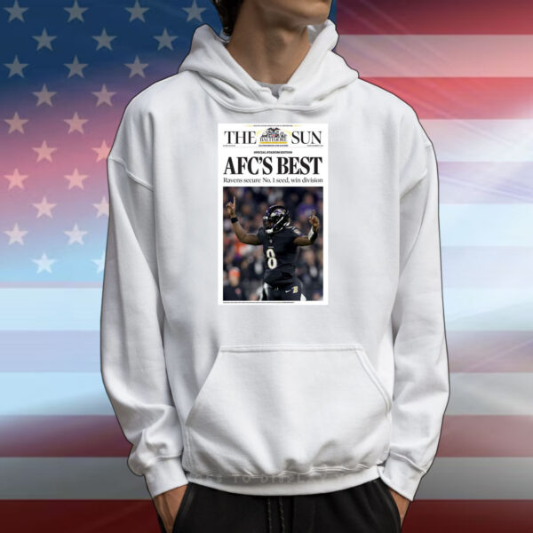 Lamar Jackson Afc’s Best Ravens Secure No1 T-Shirts