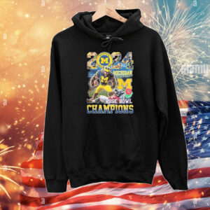 Michigan Beat Alabama 2024 Rose Bowl Champions T-Shirts