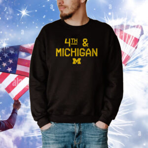 Michigan Football: 4th & Michigan Tee Shirt