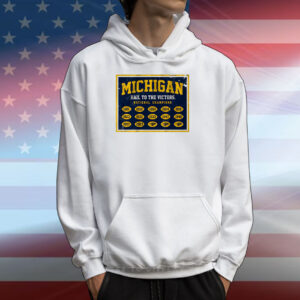 Michigan Football: National Champs Banner T-Shirts