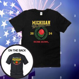 Michigan Rose Bowl 2024 CFP Semi Vintage Flower Shirt