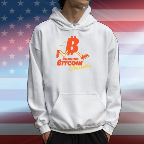 Running Bitcoin Challenge T-Shirts