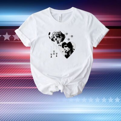 Saltburn Felix Hearts T-Shirt