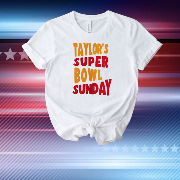 Taylor Super Bowl Sunday T-Shirt