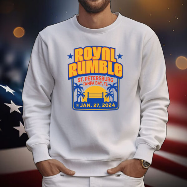 Wwe Sportiqe Royal Rumble 2024 Tee Shirts