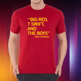 BIG RED T SWIFT AND THE BOYS SHIRT