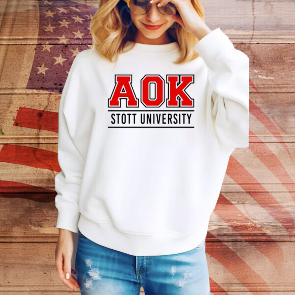 Aok Stott University Hoodie Shirts