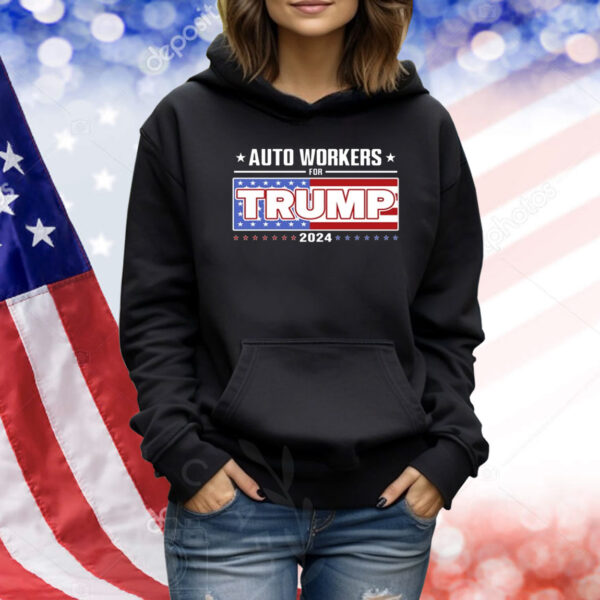 Auto Workers For Trump 2024 TShirts