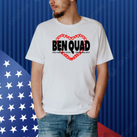 Ben Quad Dog Hearts Shirt