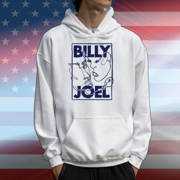 Billyjoel Billy Joel Turn The Lights Back On Face T-Shirts