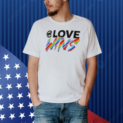Chicago Cubs Fanatics Branded Love Wins Shirt