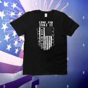 Come And Take It Patriotic Conservative Razor Wire Border T-Shirt