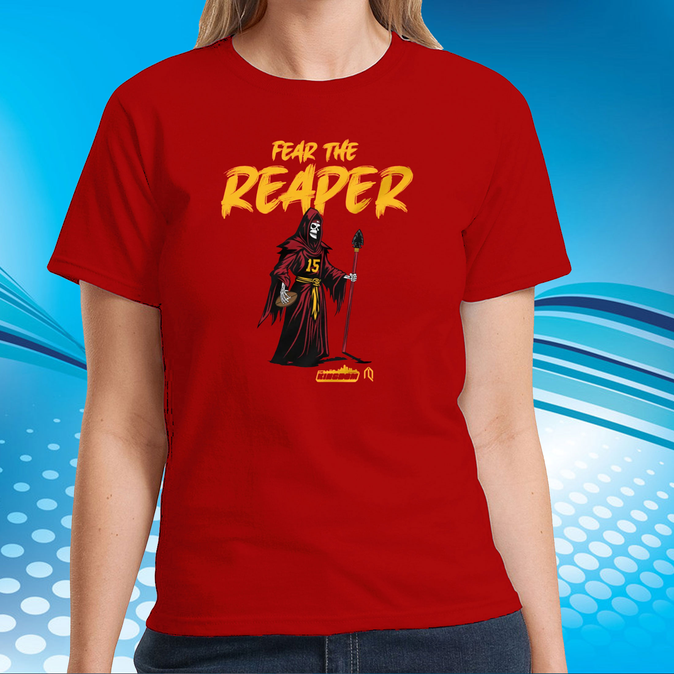 Fear The Reapers Kansas City The Kingdom Tee Shirt