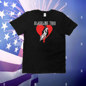 Heart Swept Alkaline Trio T-Shirt