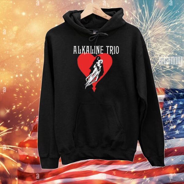 Heart Swept Alkaline Trio T-Shirts