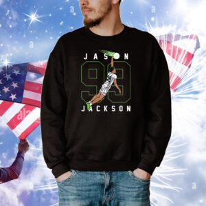 Jason Jackson – Black Individual Caricature T-TShirts