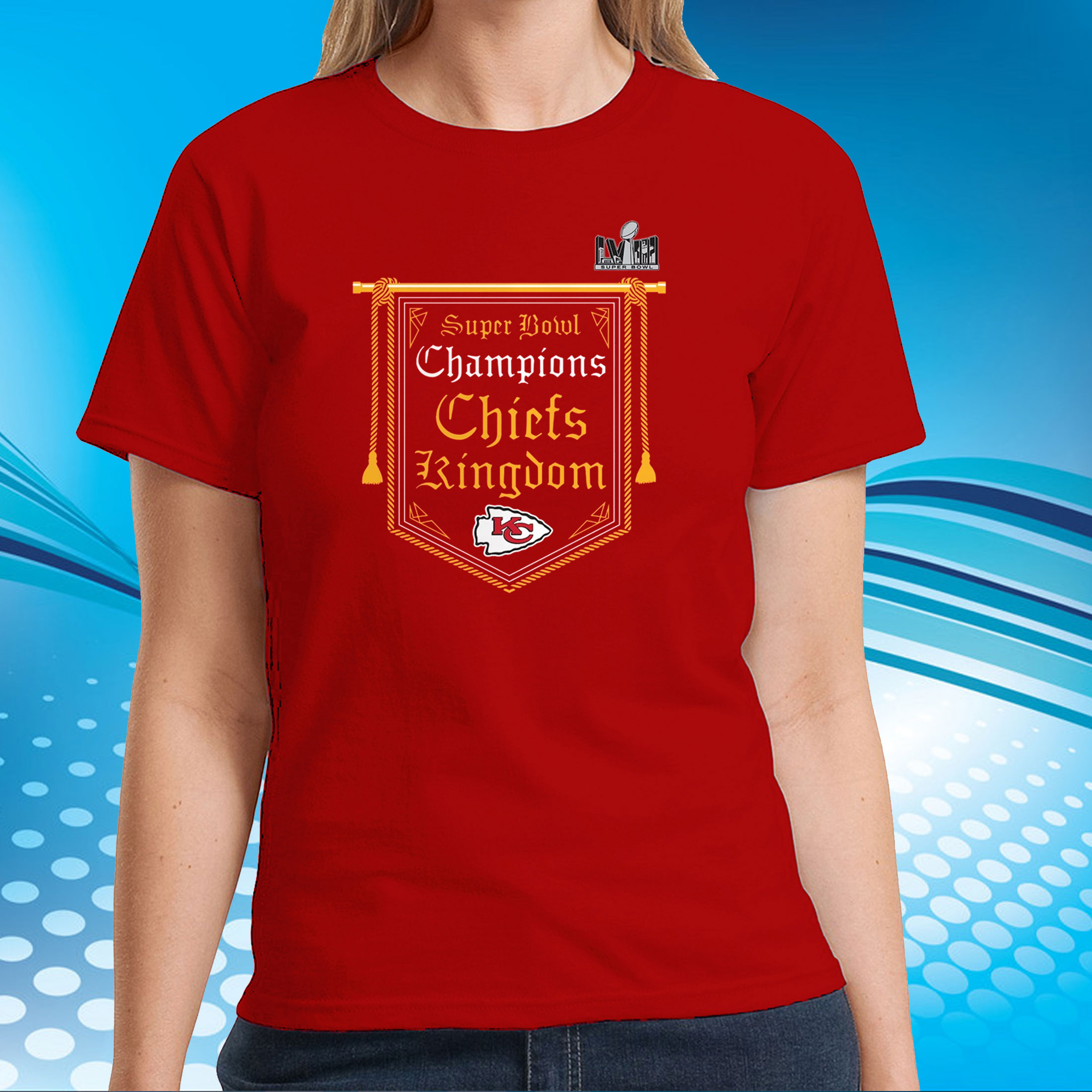 Kansas City Chiefs Kingdom Super Bowl Lviii Champions Hometown T-Shirts