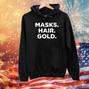 Masks Hair Gold T-Shirts
