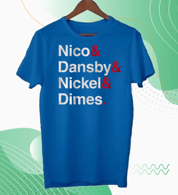 Nico & Dansby & Nickel & Dimes Hoodie Tee Shirt