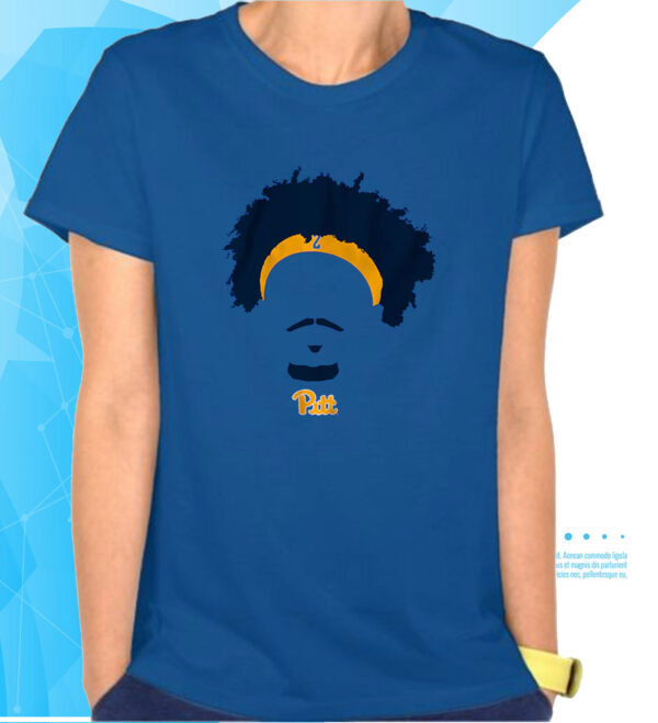 Pitt Basketball: Blake Hinson Headband And Hair T-Shirts