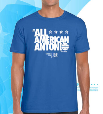 Rupp To No Good Podcast All American Antonio T-Shirt
